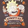 Rick and morty ricks crazy ale house t-shirt size large Image 2