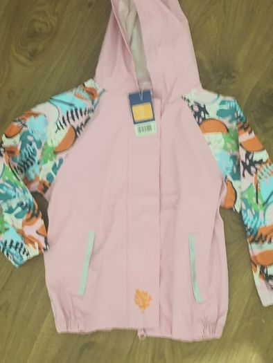 Rain coat girl