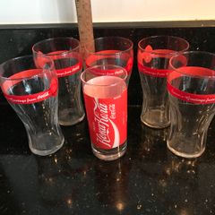 Vintage Coca-Cola glasses