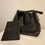 Authentic Michael Kors Leather Shoulder Bag Black Image 2