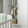 baby nursery Wardrobe Mamas & Papas Hamden white Image 2