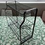 Black metal kitchen rack Image 2
