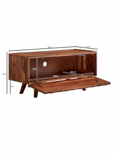 Solid Sheesham Wood TV Unit