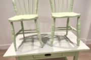 mid century table and chairs