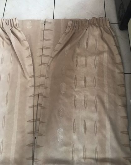 Pair of Curtains, 90 x 90, Pencil Pleat Tape Top
