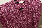 Per Una Pink Floral Blouse