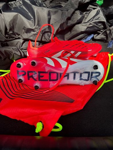 Red adidas predator elite fg