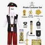 Boys Pirate costume with accessories Image 2