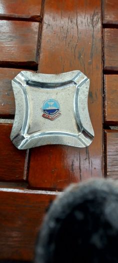 Vintage metal ashtray ,townend Thoresen car ferries free shipping within Ireland, see pictures for condition, nice patina,,collectors item, sold as seen