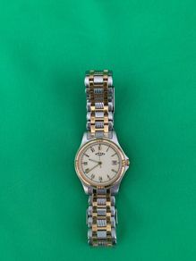 Mens Rotary Ultra-Slim Bracelet Watch GB00729/08  - Two Tone Gold Silver