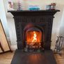 Cast iron fireplace, Victorian style Image 2
