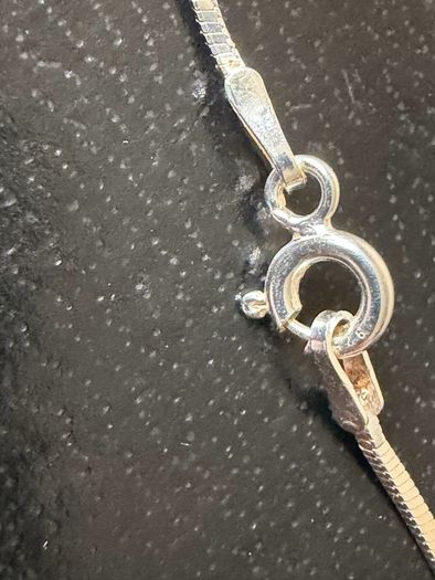 silver necklace