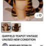 Vintage 1970s Garfield Teapot Image 9