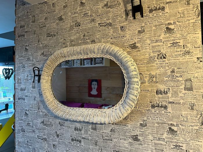 vintage mirror