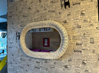 vintage mirror