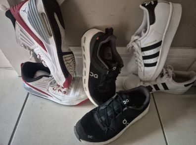 Trainers 3 pairs second hand good quality