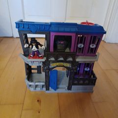 Batman Jail Imaginext DC Super Friends Playset Gotham City Jail