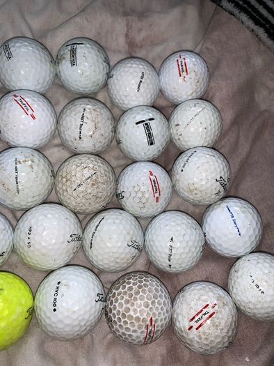 25 Mixed Tiltiest golf balls