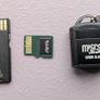 1.5TB SanDisk micro SD card + SD adapter + USB Micro SD Card Reader Image 2