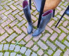 Horse riding boots size 8