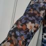 Stradivarius navy floral dress with pockets Sz M ( Fit 8-10UK) Image 9