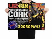 U2 Pairc uI Caoimh 1993 Concert Poster Reproduction A2 Size
