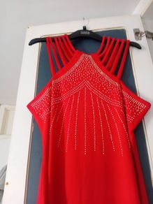 Stunning Red Debs/Evening Dress