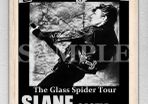 David Bowie concert poster Slane Castle Ireland 1987 A3 Size Replica