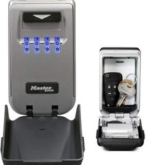 Light Up Dial Key Safe [Medium Size] [Wall mounted] [Outdoor] - 5425EURD - Key Lock Box
