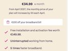 100% Full Fibre Broadband From 34.99 Image 2