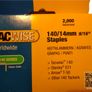 2000pcs Galvanised Staples 140/14mm 9/16" 140 series Free inspection Image 3