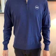 Peter Millar Men's Golf Quarter Zip Sweater