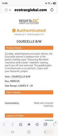 regatta gilet