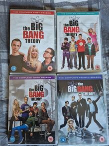 The Big Bang Theory Season 1-4 DVD