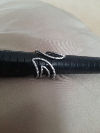 unusual sterling silver ring
