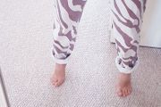 Shein Zebra Pattern Jeans - Size 10