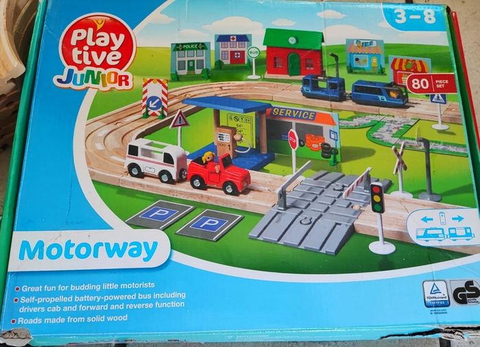 Wooden Train Set