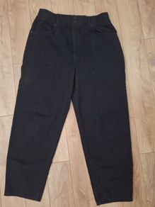 All Saints Black Barrell Jeans