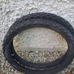2x20 inch tyres and tubes
