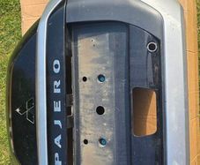 Mitsubishi Pajero rear door, spare wheel carrier cover / trim