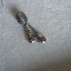 Genuine Pandora winter mittens dangle charm very good condition