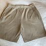Mens Waffle Shorts from BOSS Stoneway Beige M Image 7
