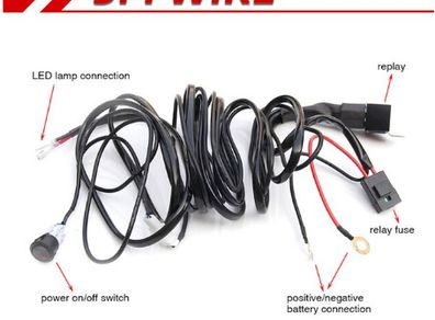 BRAND NEW LED Worklight Bar 3M Waterproof Wire