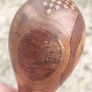 Henry Howell 1900 silver collar inlaid oak cane Image 4