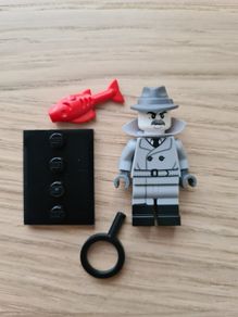 lego film noir detective, collectible series 25