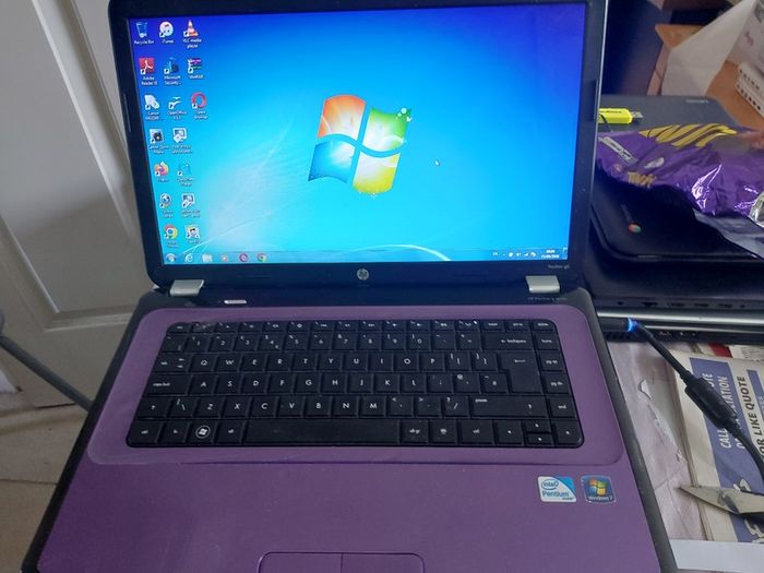 HP Pavilion g6, 15.6 inch Laptop, Intel Pentium CPU B950, 2.1GHz, 4GB Ram, 750GB HDD, Windows 7, 64 bit, Firefox, Opera, Chrome and VLC
