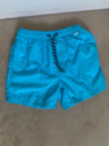 Next Boys Turqouise Swim Shorts - Age 10 Years
