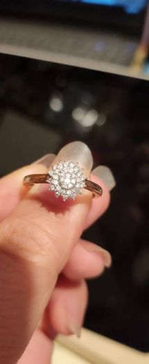 Madison Avenue 9ct Yellow Gold Diamond Band Ring