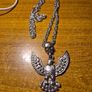 Vintage Eagle and Skull Necklace Image 3