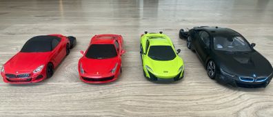 4 remote control cars